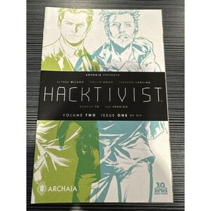 Hacktivist Vol. 2 #1 BOOM! Studios 2015 Alyssa Milano, Marcus To Comic Book